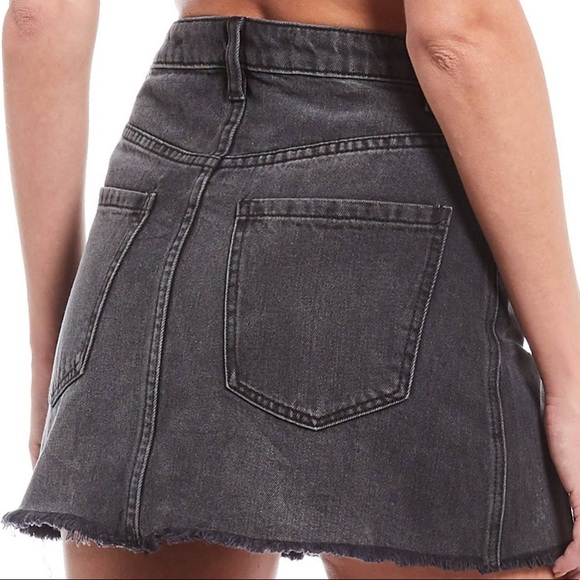 Free People Zip It Up Mini Skirt - Picture 2 of 7